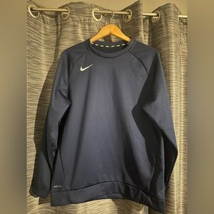 Navy Blue Nike Pullover Jacket